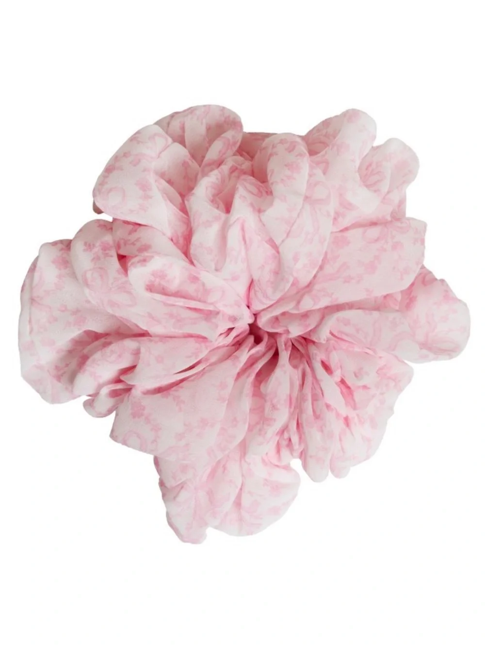 LoveShackFancy x Target XL Goody Pink Coquette Bow Chantilly Scrunchie